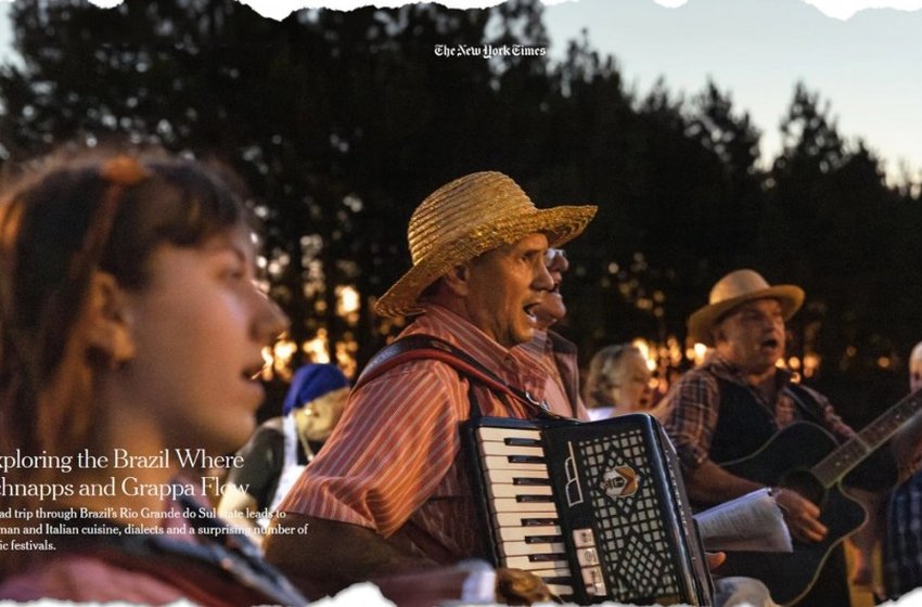 Cidades gaúchas, como Gramado e Antônio Prado, recebem destaque no The New York Times