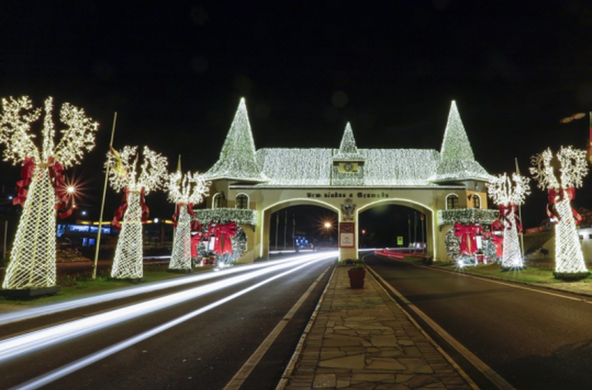 Gramado é um dos destinos mais procurados para o Natal